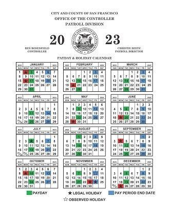 Ccsf Holiday Calendar 2023